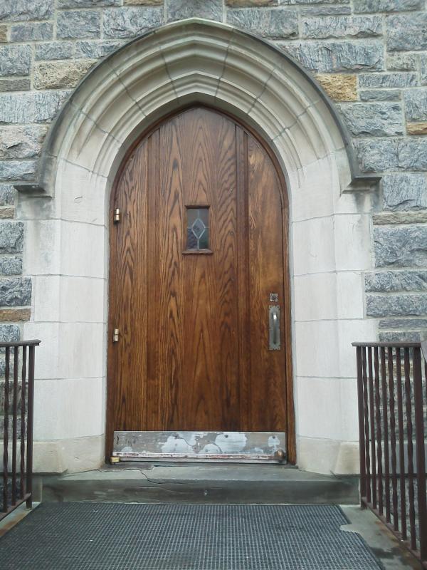 Church door