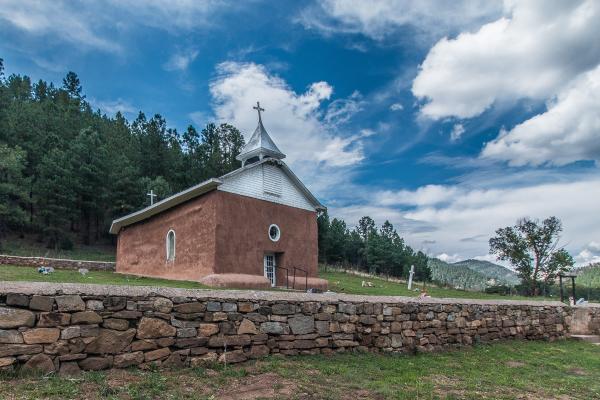 Church Under Blue Sky