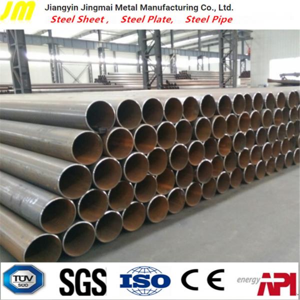 Circular metal pipes