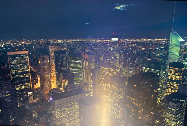 City Building Lights
