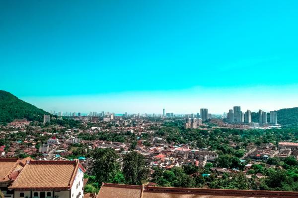 City Skyline Under Blue Sky
