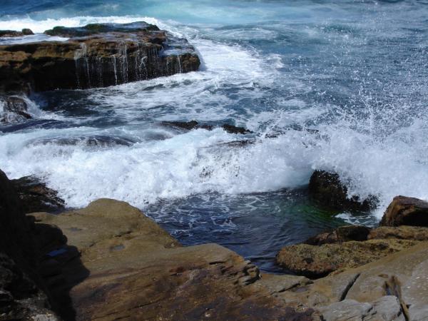 Cliffs by the sea