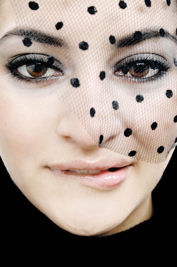 Close up face of a girl
