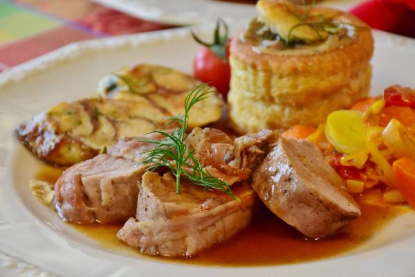 Close-up of Food in Plate