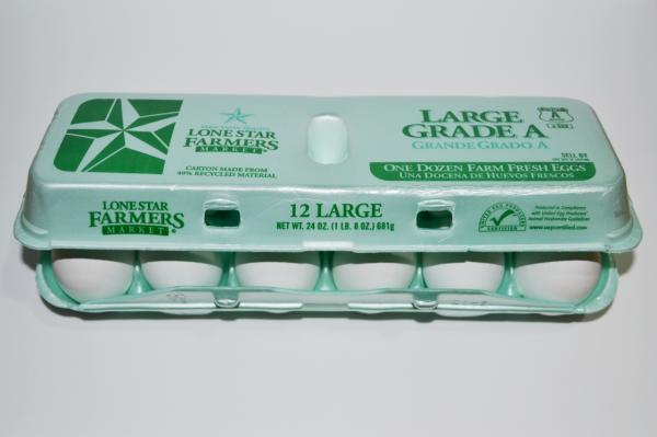 Closed Carton of Eggs