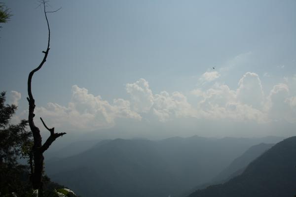 Clouds coming