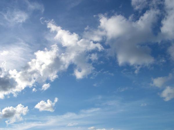 Clouds in the sky