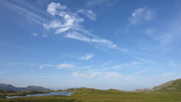 CLOUDSCAPE 'LLYN CASEG FRAITH 14-7-2013