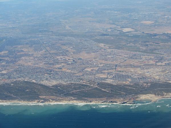 Coast view from the sky