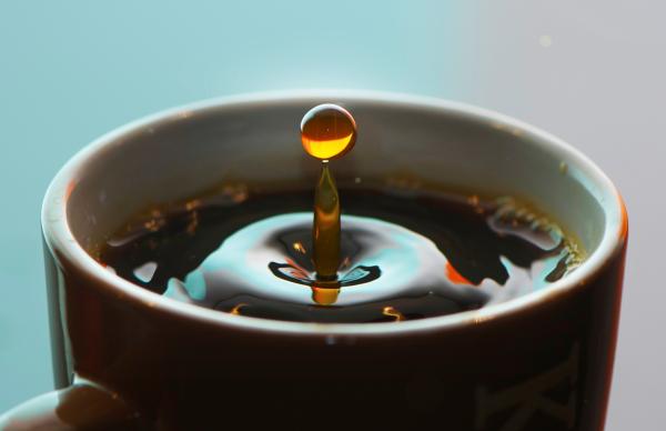 Coffee drop