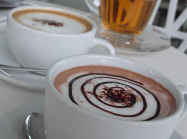 Coffee Spiral Art