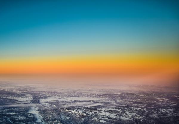 Colorado Mountains at Sunset