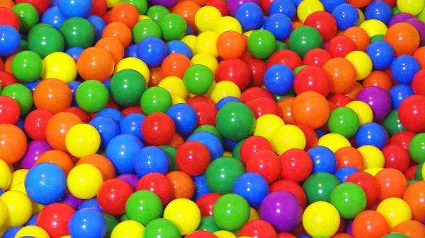 Colorful balls