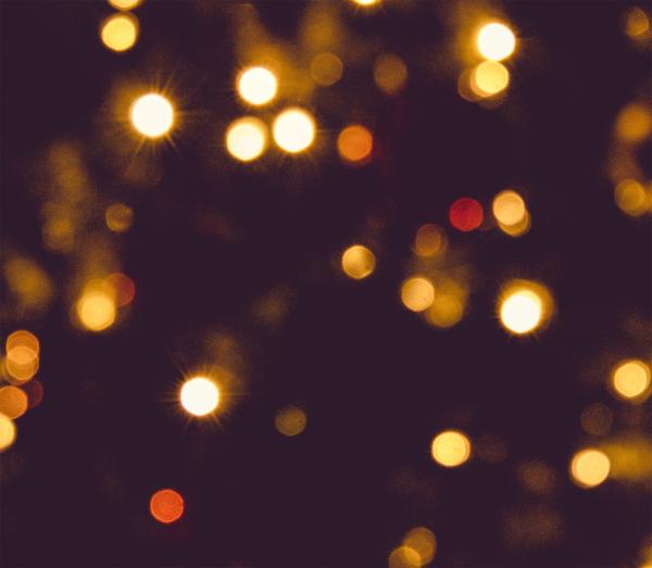 Colorful Bokeh Background with Blurry Lights