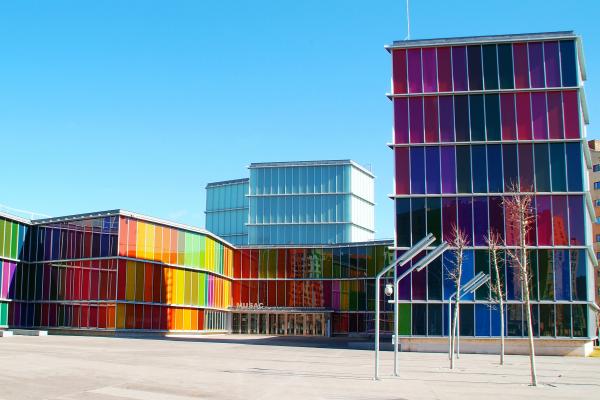 Colorful buildings