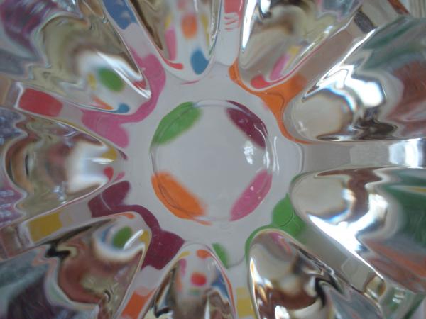 Colorful glass texture