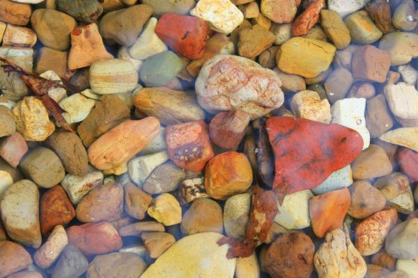 Colorful rocks