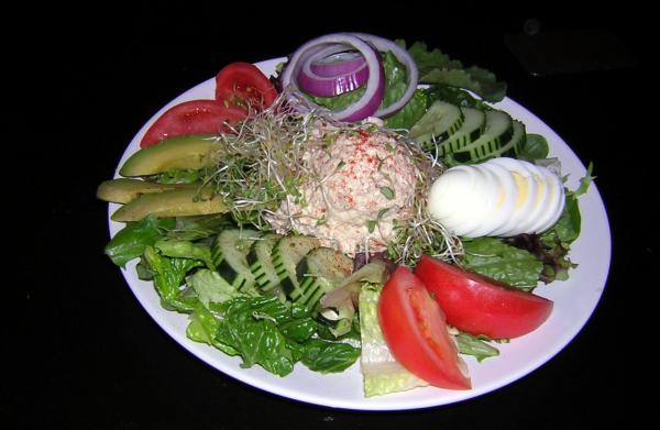 Colorful salads