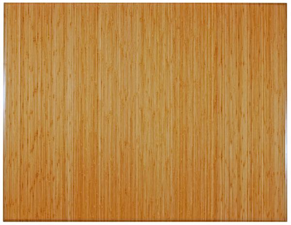 Coloured bamboo mat