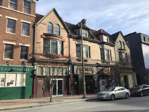 Commercial buildings, 1800 block of N. Charles Street, Baltimore, MD 21201