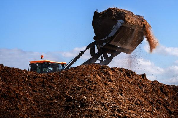Commercial composting