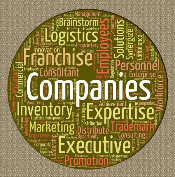 Companies Word Means Company Commerce And Trade