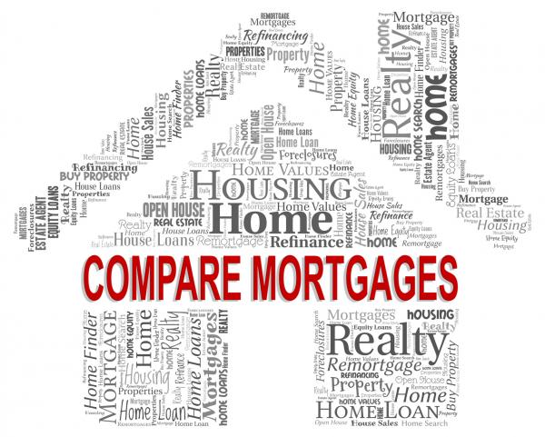 Compare Mortgages Shows Home Loan And Buy