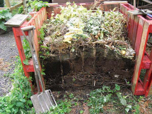 Compost heap