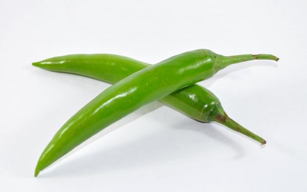 Conceptual Green Chillies