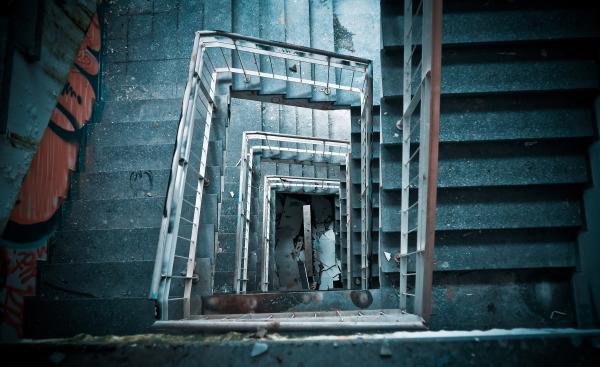 Concrete Spiral Stairways