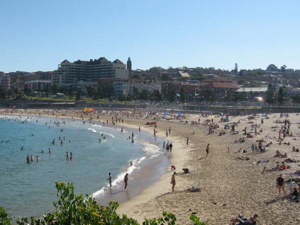 Coogee beach in Sydney Australia