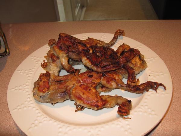 Cooked frogs