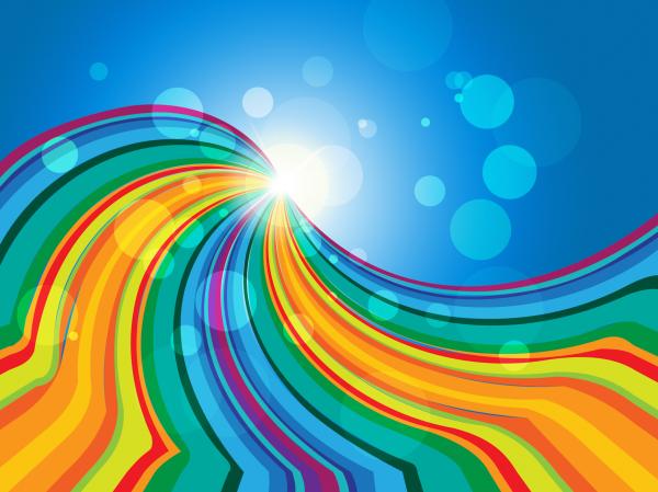 Copyspace Background Means Light Burst And Abstract
