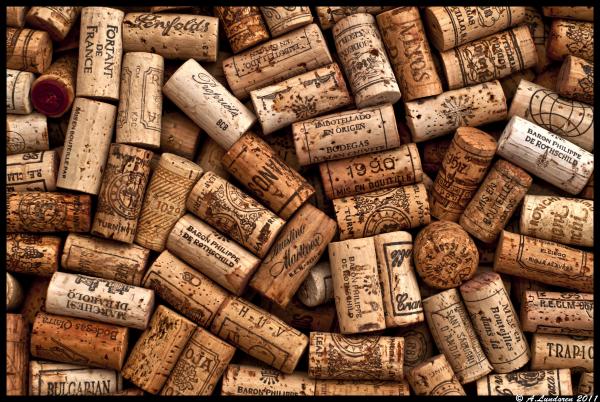 Corks background