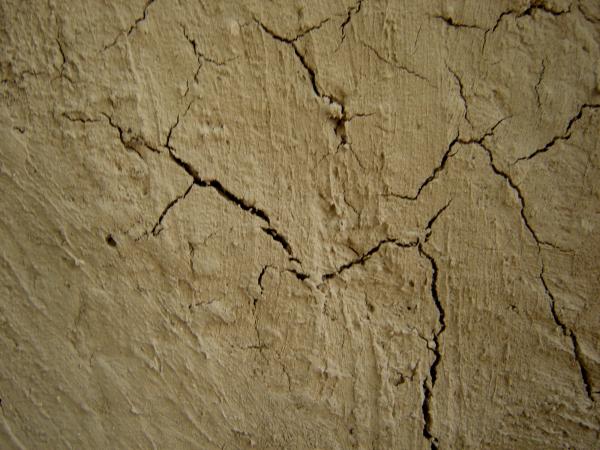 Cracked wall