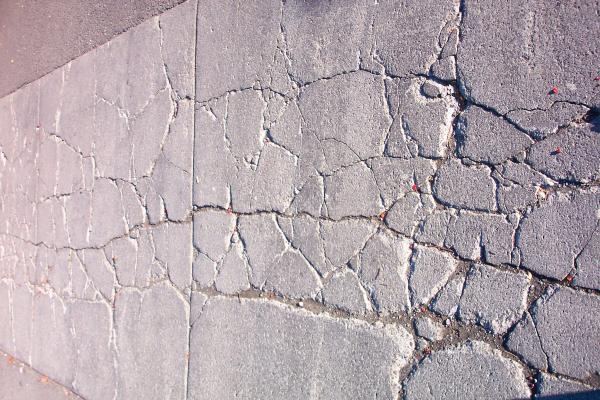 Cracked wall texture