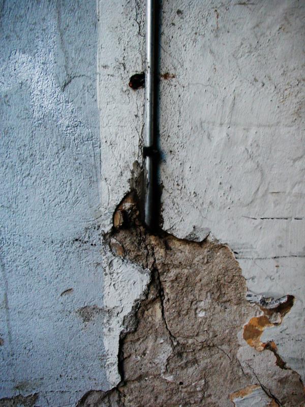 Cracked wall texture