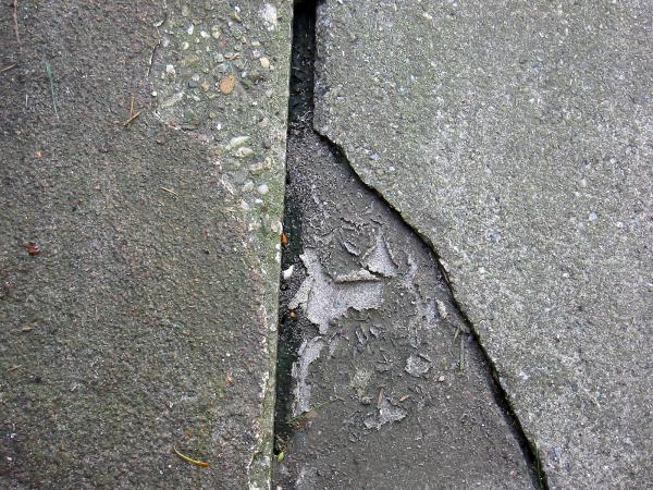 Cracked wall texture