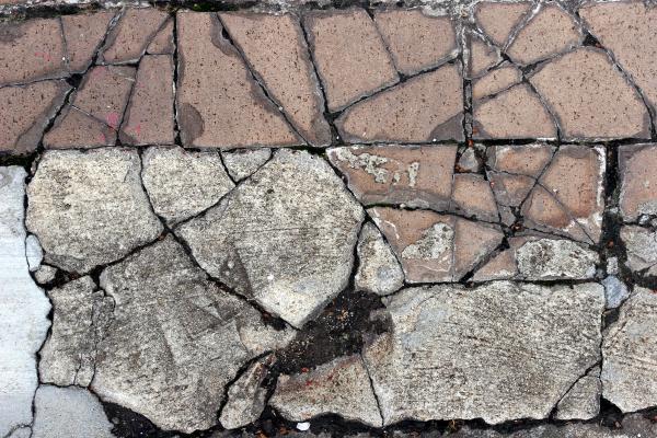 Cracked wall texture