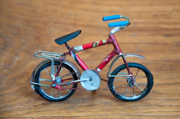Craft bicycle made by aluminium