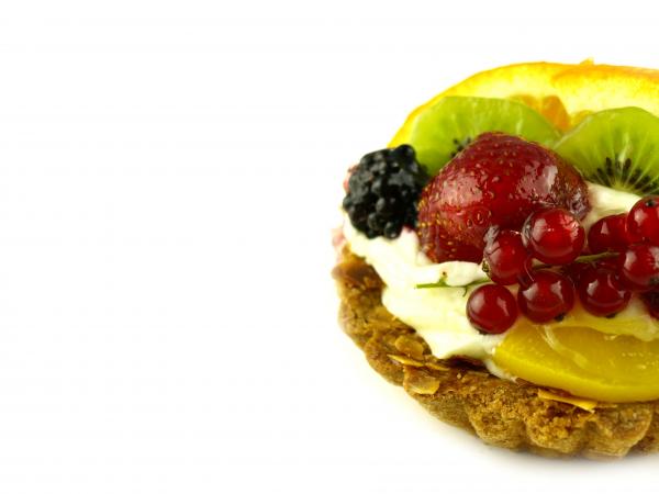 Cream cake very sweet