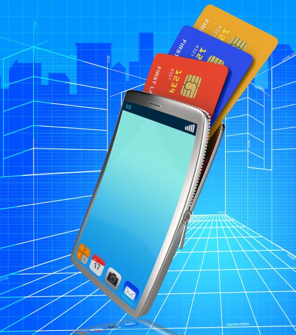 Credit Card Online Indicates World Wide Web And Bankcard
