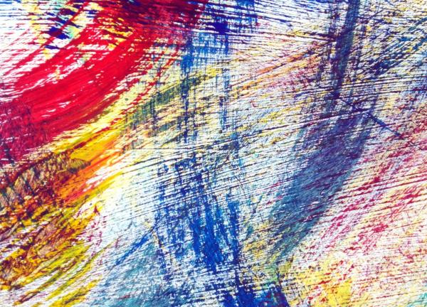 Crisscross Brush Strokes