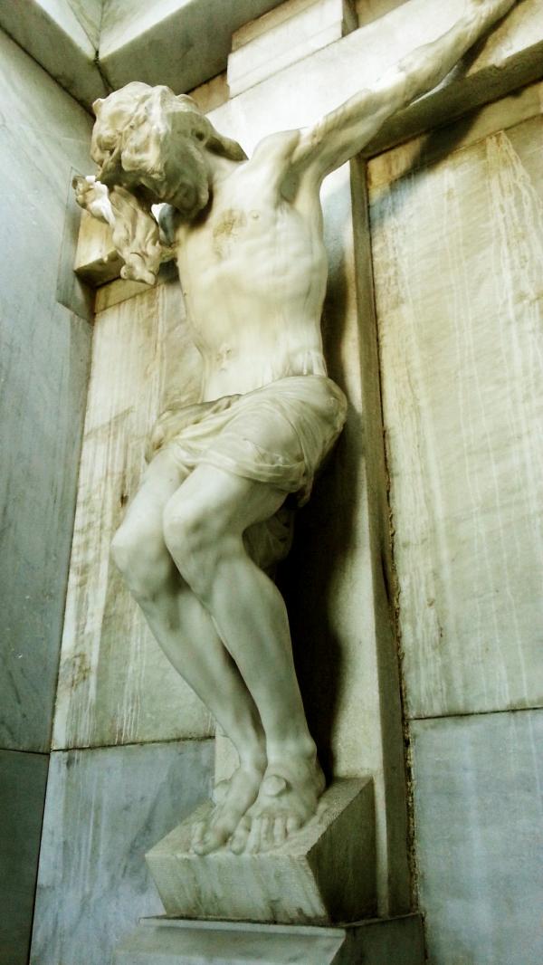 Cristo fusilado por Mariano Benlliure