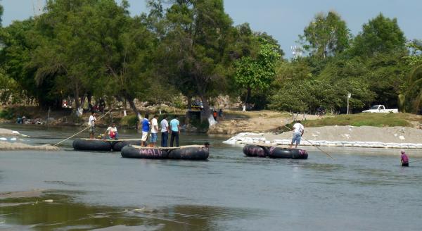 Cross the river