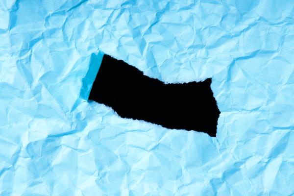 crumpled paper