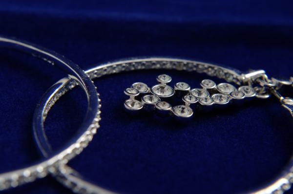 Crystal earrings