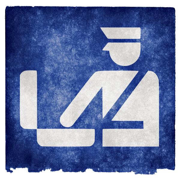 Customs Grunge Sign