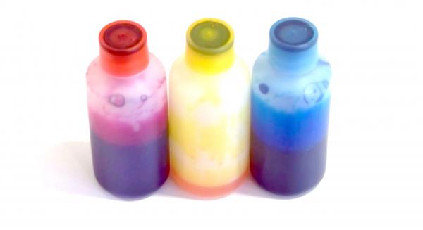 Cyan, Magenta and Yellow