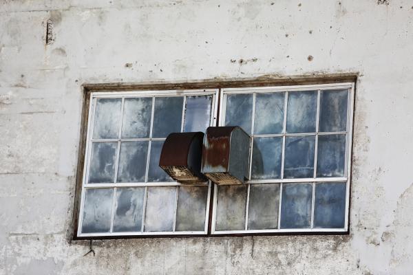Damaged wall